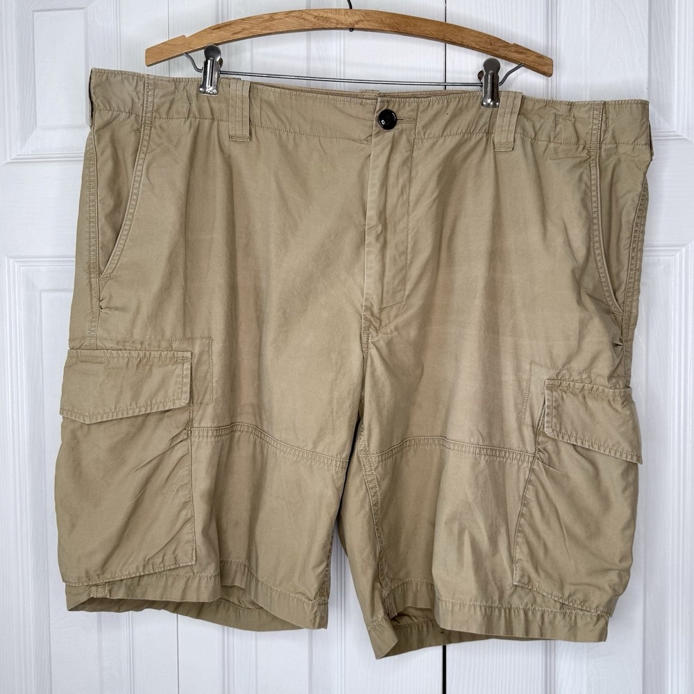 Polo Ralph‎ Lauren Cargo Shorts Mens 42 Classic Fit Khaki Tan Utility Cotton